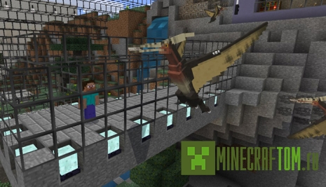 Карта Jurassic Craft World (Мир юрского периода) для MCPE Карта Jurassic Craft World (Мир юрского периода) для MCPE