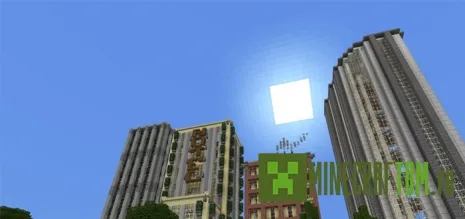 Текстуры Cloudless Skies (Небо без туч) для Майнкрафт ПЕ