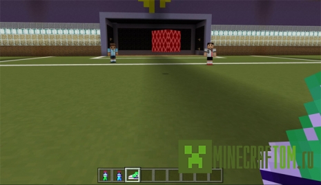 Карта Soccer Game (Футбол) для портативной версии Майнкрафт Карта Soccer Game (Футбол) для портативной версии Майнкрафт