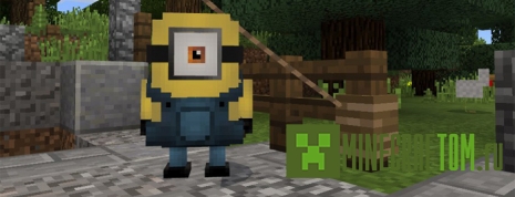 Мод Minions (Миньоны) для версии 0.17.0 Майнкрафт ПЕ