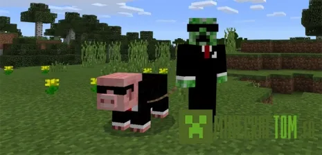 Мод Agent Pig (Агент Свин) для версии 0.17.0 Minecraft PE Мод Agent Pig (Агент Свин) для версии 0.17.0 Minecraft PE