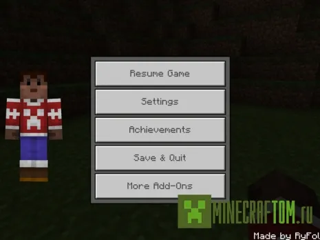 Текстуры CustomPauseScreen (Пользовательская пауза на экране)