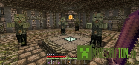 Карта The Dungeon Tower (Подземная башня) MCPE Карта The Dungeon Tower (Подземная башня) MCPE