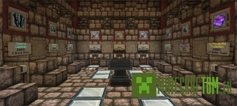 Карта The Dungeon Tower (Подземная башня) MCPE Карта The Dungeon Tower (Подземная башня) MCPE