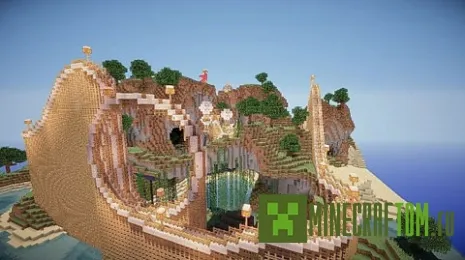 Карта Sky Sailor (Небесные матросы) версии 0.12.1 игры Майнкрафт ПЕ Карта Sky Sailor (Небесные матросы) версии 0.12.1 игры Майнкрафт ПЕ