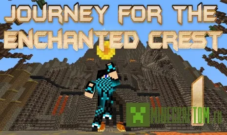 Карта The Journey for the enchanted crest для версии 1.8.9 Майнкрафт