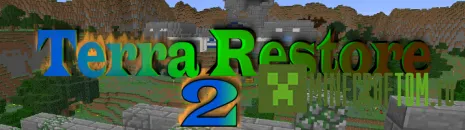 Карта Terra Restore 2 (Восстановление земли 2) версии 1.9 Minecraft