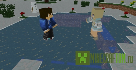 Карта Ice Skater (Фигурист) для игры Майнкрафт