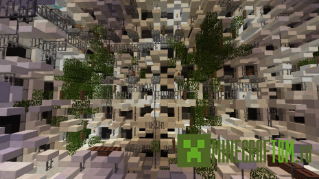 Карта Technic Tower (Техническая башня) для игры Minecraft Карта Technic Tower (Техническая башня) для игры Minecraft