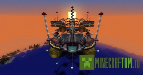 Карта Arpeggios air fleet (Воздушный флот Arpeggios) Minecraft