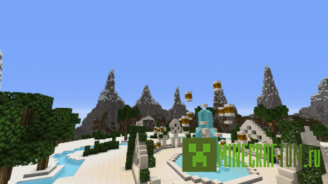 Карта Temple of Athena (Храм Афины) для игры Майнкрафт