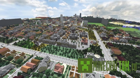 Карта Varenburg (Варенбург) для игры Minecraft