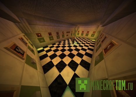 Карта Mob Assault (Нападение мобов) игры Майнкрафт