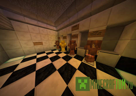 Карта Mob Assault (Нападение мобов) игры Майнкрафт