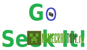 Карта Go Seek it! (Идите ищите его!) для игры Minecraft