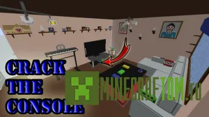 Карта Crack the console! (Взломать консоль) для игры Майнкрафт Карта Crack the console! (Взломать консоль) для игры Майнкрафт