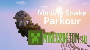 Карта Moving Snake (Движущаяся змея) для игры Minecraft Карта Moving Snake (Движущаяся змея) для игры Minecraft