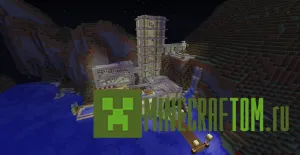 Карта Resort (Курорт) для игры Майнкрафт Карта Resort (Курорт) для игры Майнкрафт