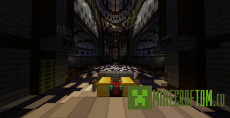 Карта Devils In Church (Демоны в церкве) Майнкрафт