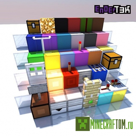 Текстуры EnderTek Redstone для Minecraft Текстуры EnderTek Redstone для Minecraft