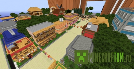 Текстуры Naruto RPA для 1.7.10 Minecraft