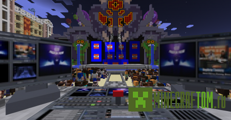 Карта Big Giant Lightshow (Световое шоу больших гигантов) Майнкрафт