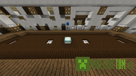 Карта Upside Down Parkour (Перевернутый паркур) для Minecraft Карта Upside Down Parkour (Перевернутый паркур) для Minecraft