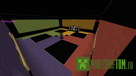 Карта Infinity (Бесконечность) для игры Minecraft