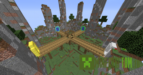 Карта The 4 walls (4 Стены) для игры Minecraft