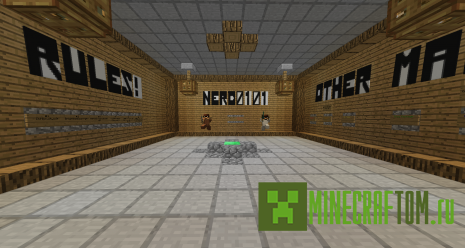 Карта The 4 walls (4 Стены) для игры Minecraft