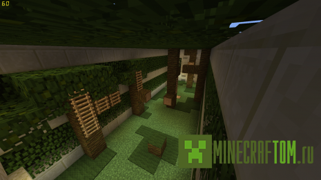 Карта Uniquely Parkour (Однозначный паркур) для Майнкрафт