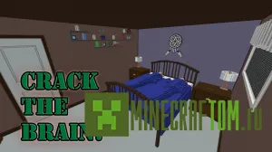 Карта Crack the Brain (Трещина в мозгу) для игры Майнкрафт