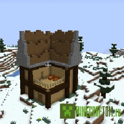 Карта Snakes Mini House (Змеиный мини дом) игры Майнкрафт