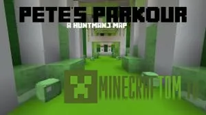 Карта Pete`s parkour (Паркур Питера) для игры Minecraft Карта Pete`s parkour (Паркур Питера) для игры Minecraft