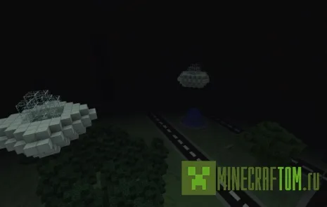 Карта Alien Abduction (Похищение инопланетян) Майнкрафт Карта Alien Abduction (Похищение инопланетян) Майнкрафт