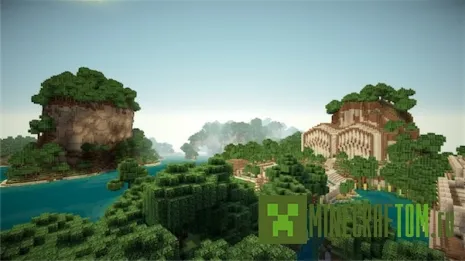 Карта Elven Resort (Эльфийский курорт) Майнкрафт Карта Elven Resort (Эльфийский курорт) Майнкрафт