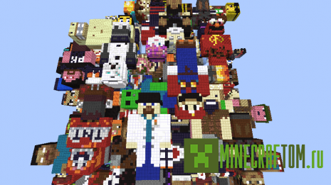 Карта Pile of Bodies (Куча тел) для игры Майнкрафт