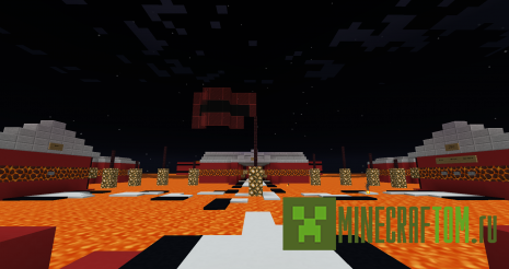 Карта Preston parkour (Престон паркур) для игры Майнкрафт