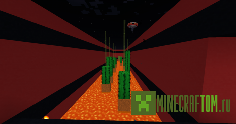 Карта Preston parkour (Престон паркур) для игры Майнкрафт
