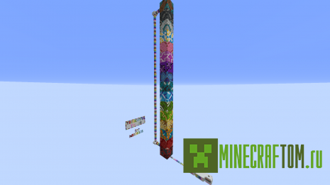 Карта Terracotta Tower (Терракотовая башня) для Майнкрафт