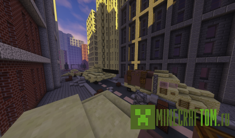 Карта Zombie Epidemic (Эпидемия Зомби) для Майнкрафт