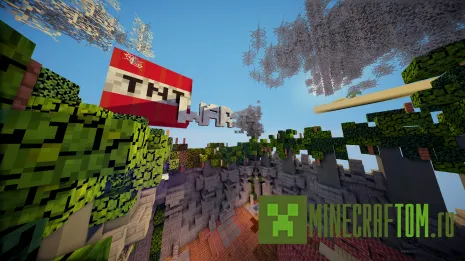 Карта Desert TNT Wars (Пустынные тнт войны) для Майнкрафт Карта Desert TNT Wars (Пустынные тнт войны) для Майнкрафт