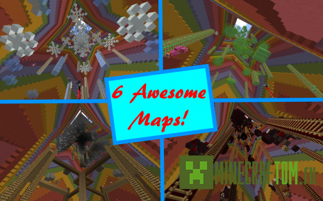 Карта Super Ladder Battle Royal для Майнкрафт