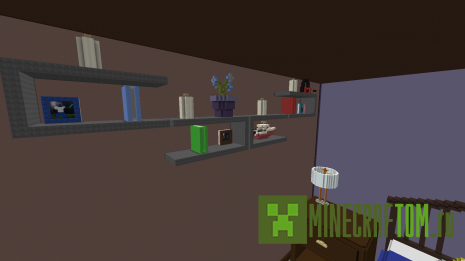 Карта Crack the Brain (Трещина в мозгу) для игры Майнкрафт