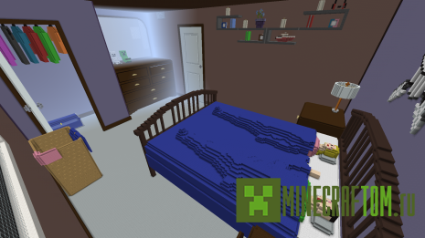 Карта Crack the Brain (Трещина в мозгу) для игры Майнкрафт