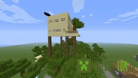 Карта Jungle Home (Дом в джунглях) для игры Майнкрафт Карта Jungle Home (Дом в джунглях) для игры Майнкрафт