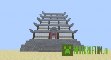 Карта The dojo для игры Майнкрафт