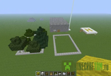 Карта Plus House (Дом плюс) для игры Майнкрафт