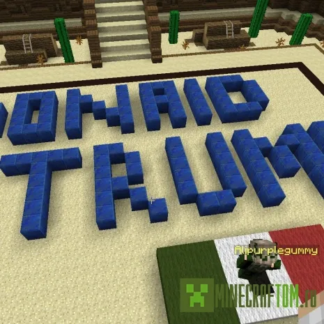 Мод Trumpcraft для версии 1.8.1 игры Майнкрафт