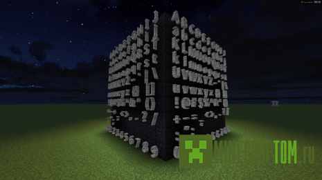 Мод Letters, numbers and Symbols (Письма, цифры и символы) для 1.8.4